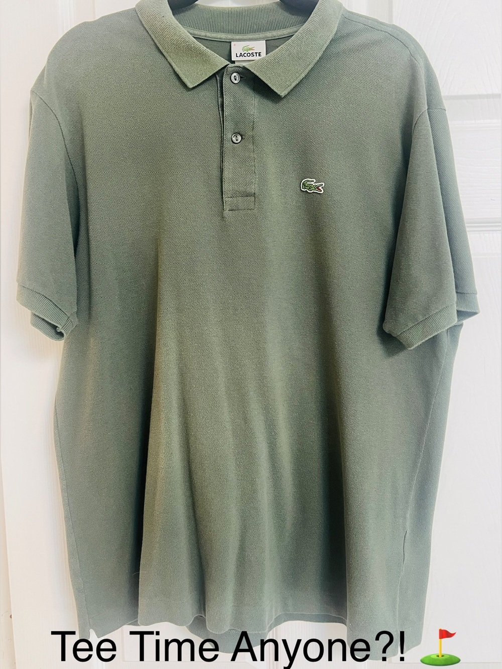 Lacoste Men’s Polo Size 6 US XL